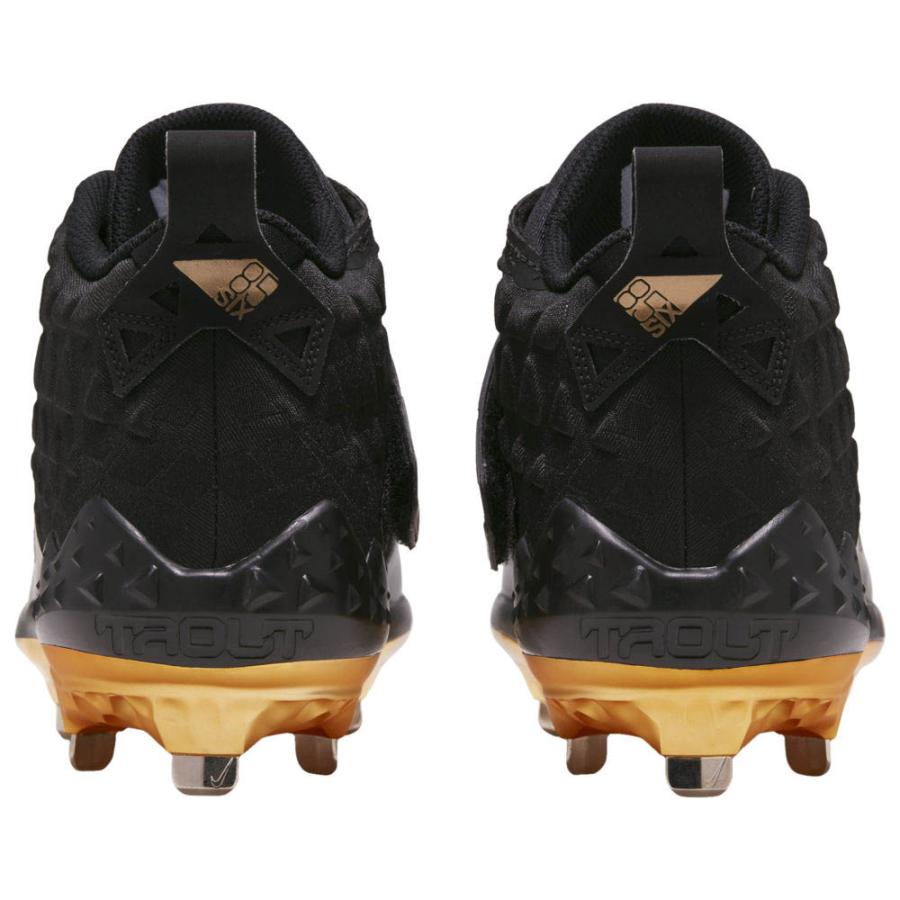 NIKE（ナイキ） 野球 スパイク 金具 トラウト 6 黒/金 ブラック