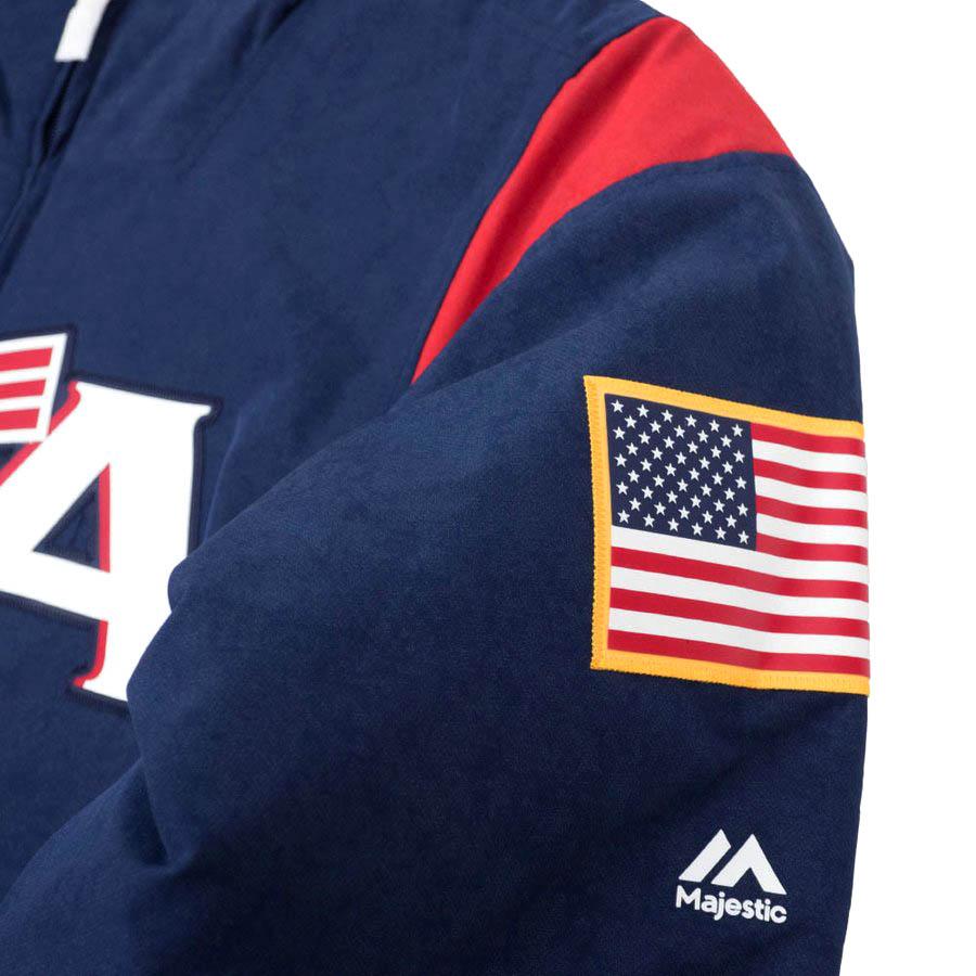 美品】MAJESTIC WBC 野球アメリカ代表オーセンティック スタジャン