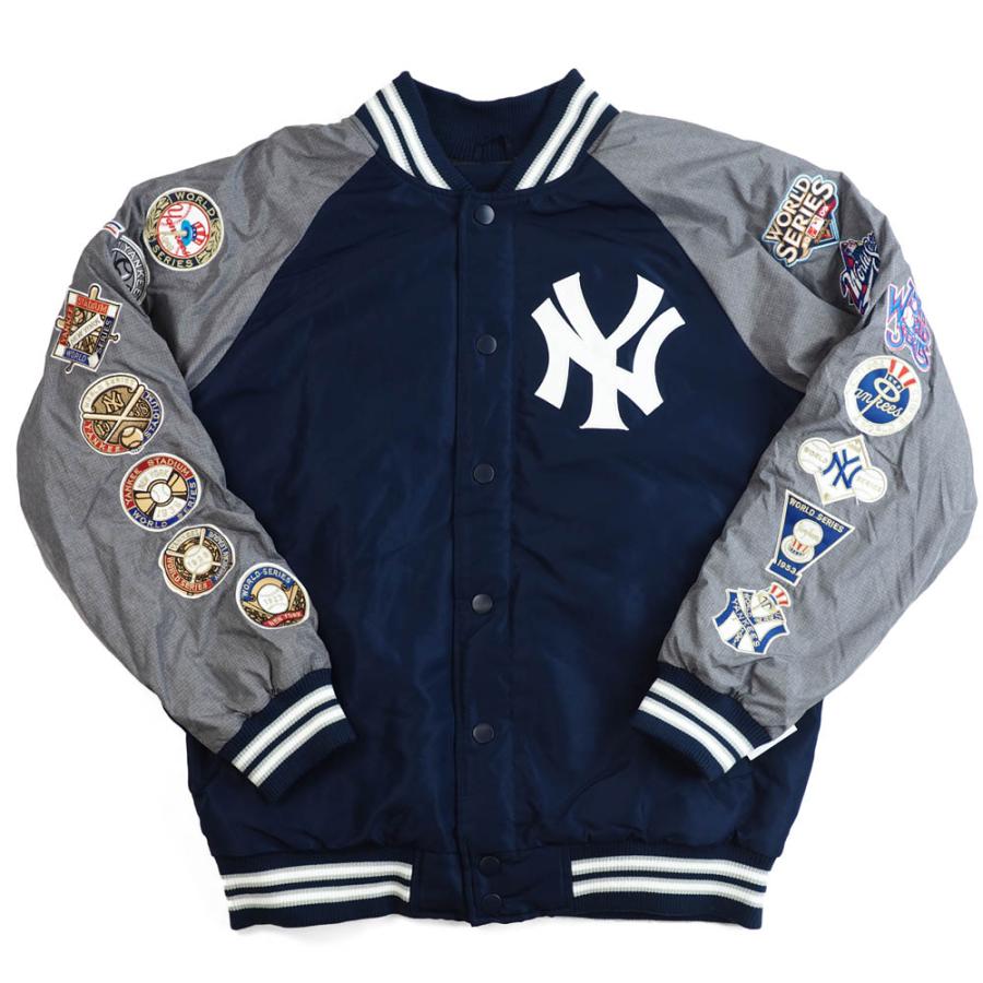 ヤンキース スタジャン Mlb G Iii ネイビー グレー メンズ 長袖 アウター ジャケット 27 Time World Champions Mlb 1231apl06 バッシュ バスケグッズ Selection 通販 Yahoo ショッピング