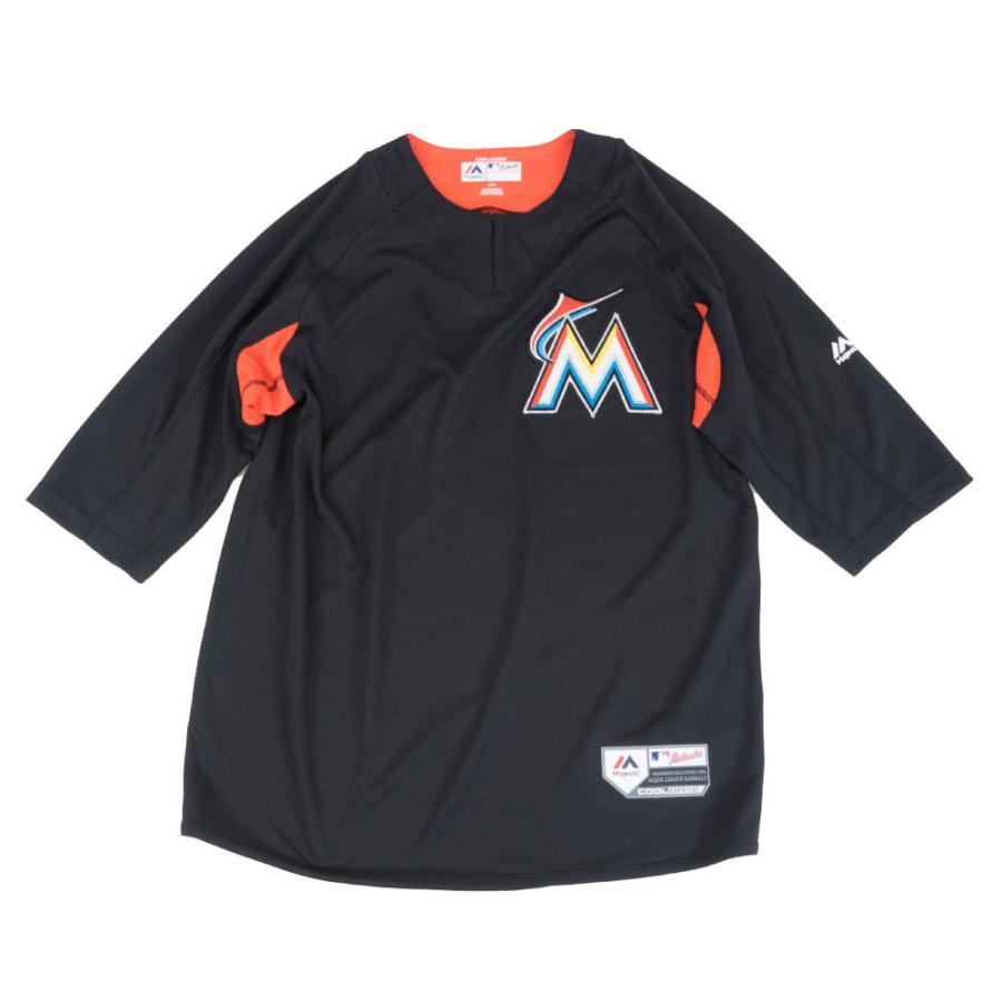 希少】マーリンズ ユニフォーム MLB Majestic 半袖 イチロー 【公式通販】