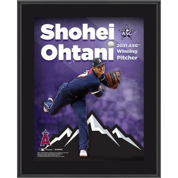 MLB 大谷翔平 エンゼルス フォトフレーム MLBオールスター2021 勝利