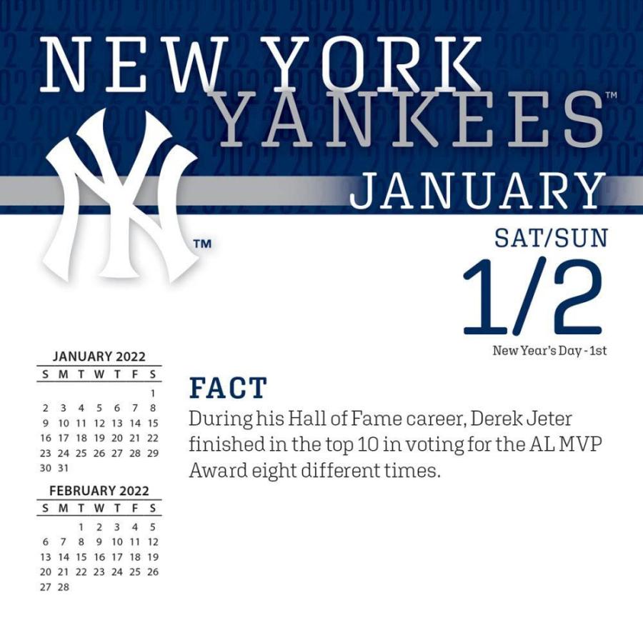 Mlb カレンダー 22年 ヤンキース ボックス Box Calendar Turner Mlb cal30 バッシュ バスケグッズ Selection 通販 Yahoo ショッピング