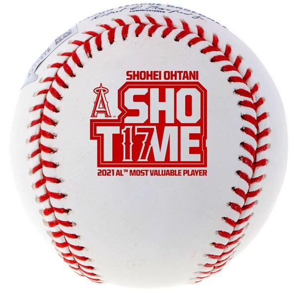 MLB 大谷翔平 エンゼルス ボール 2021 AL MVP受賞記念 最優秀選手 ア 