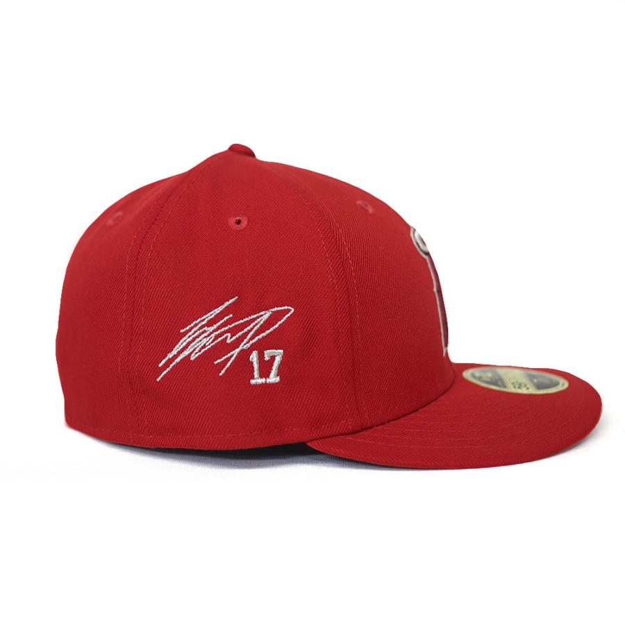 NEW ERA（ニューエラ） MLB 大谷翔平 エンゼルス キャップ サイン刺繍
