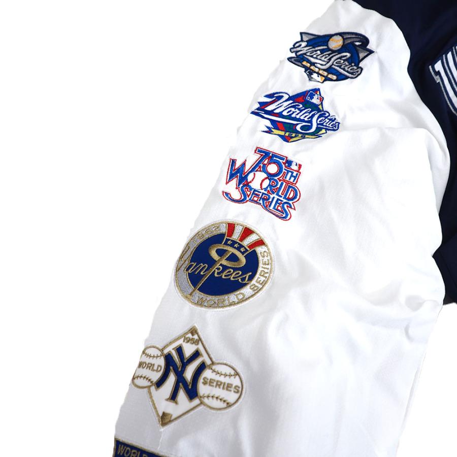 MLB ヤンキース スタジャン 歴代ワールドシリーズパッチ POLYFILL