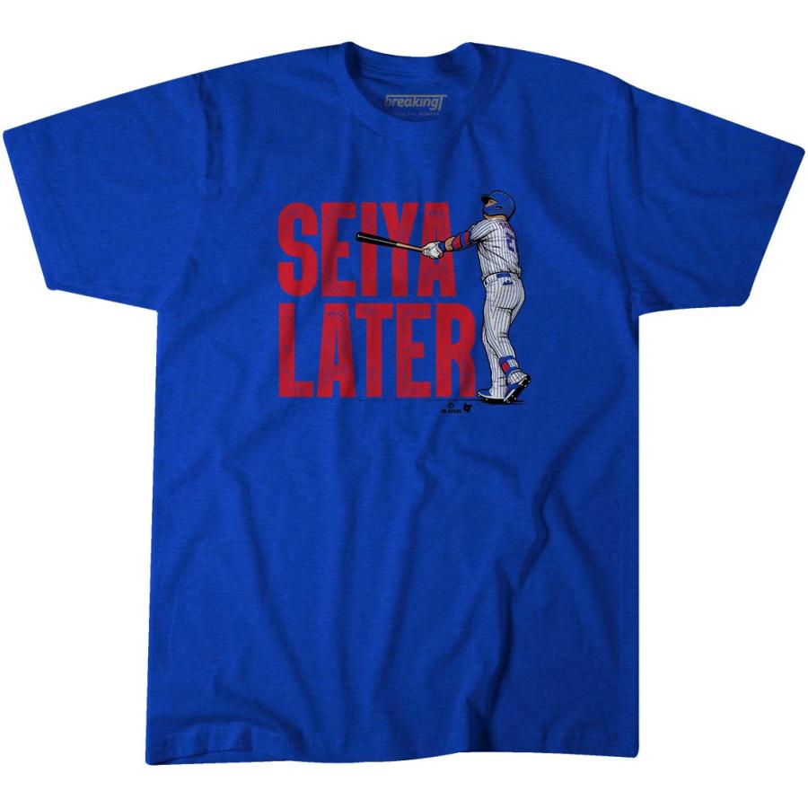 海外限定版】MLB 鈴木誠也 カブス Tシャツ Seiya Later T-Shirt