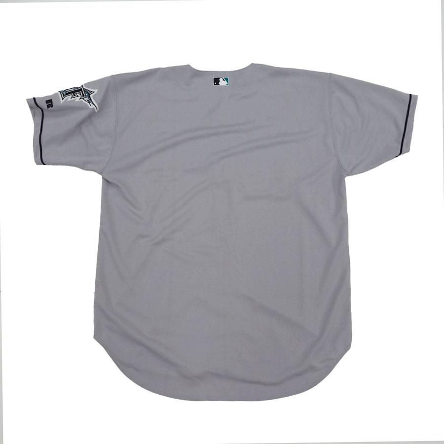 MLB フロリダ・マーリンズ ユニフォーム オーセンティック Authentic Jersey デッドストック 一点物 Russell グレー_1