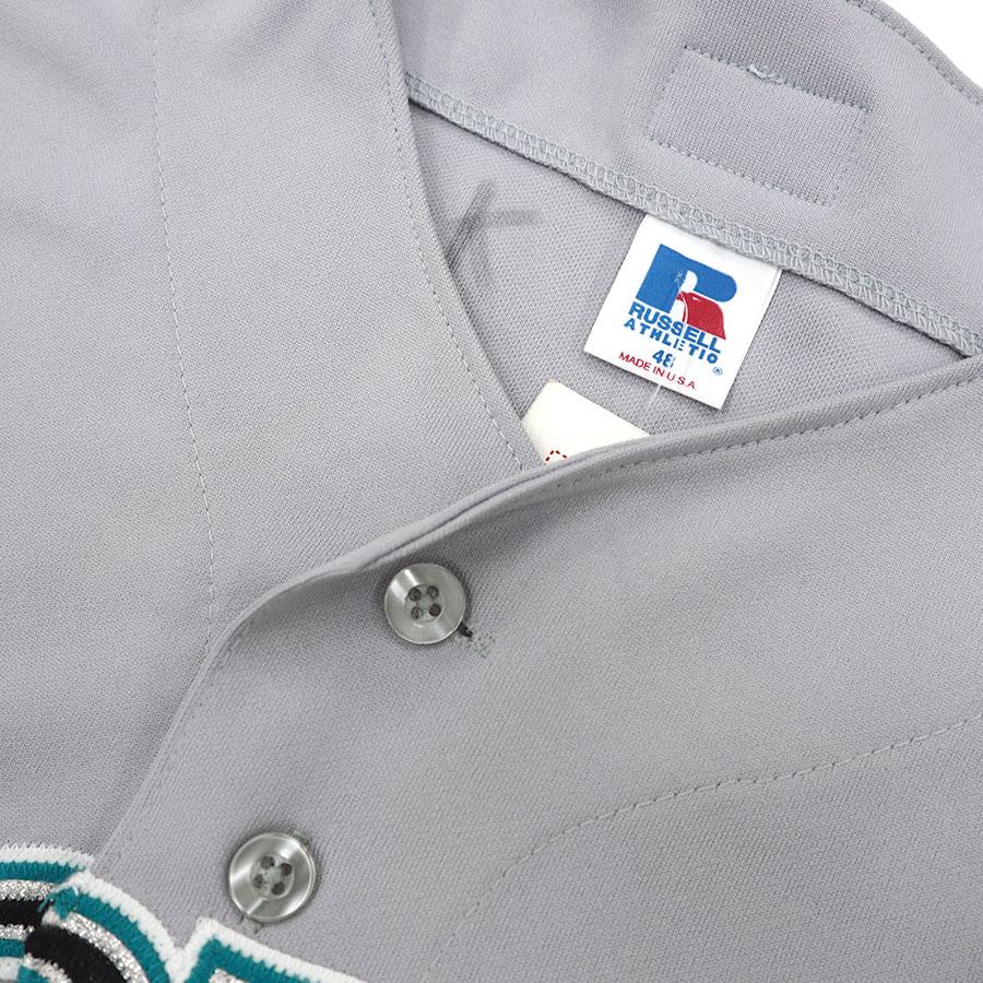 MLB フロリダ・マーリンズ ユニフォーム オーセンティック Authentic Jersey デッドストック 一点物 Russell グレー_3