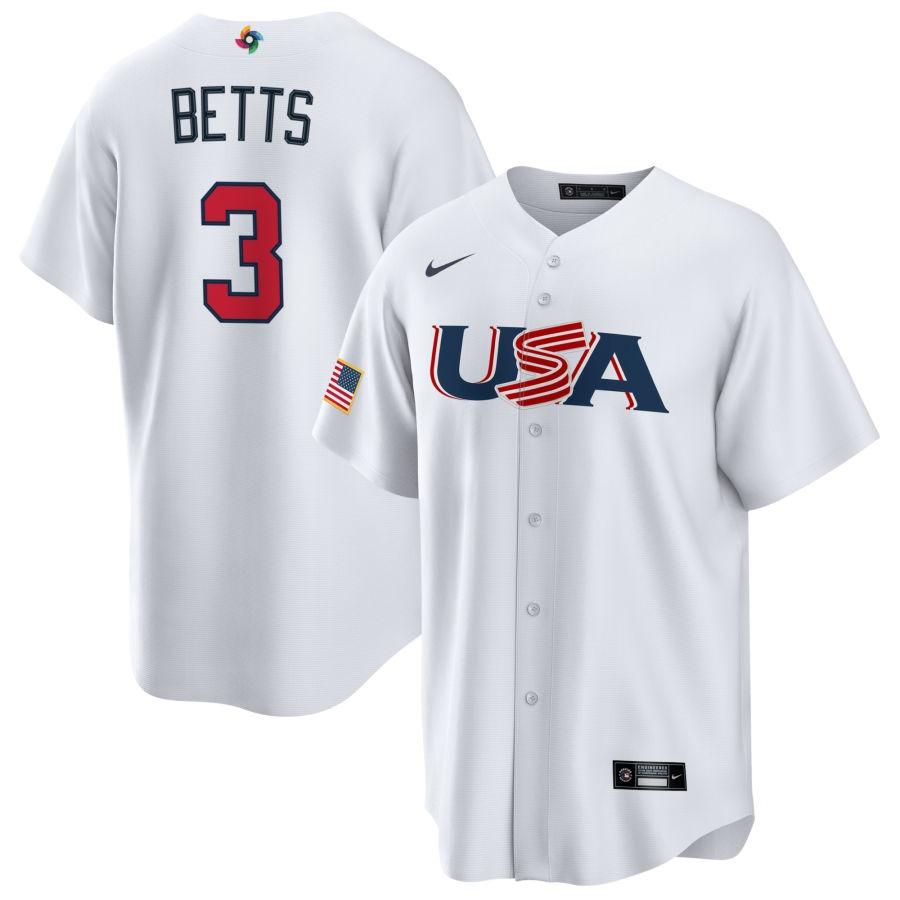 NIKE（ナイキ） WBC ムーキー・ベッツ アメリカ代表 ユニフォーム 2023