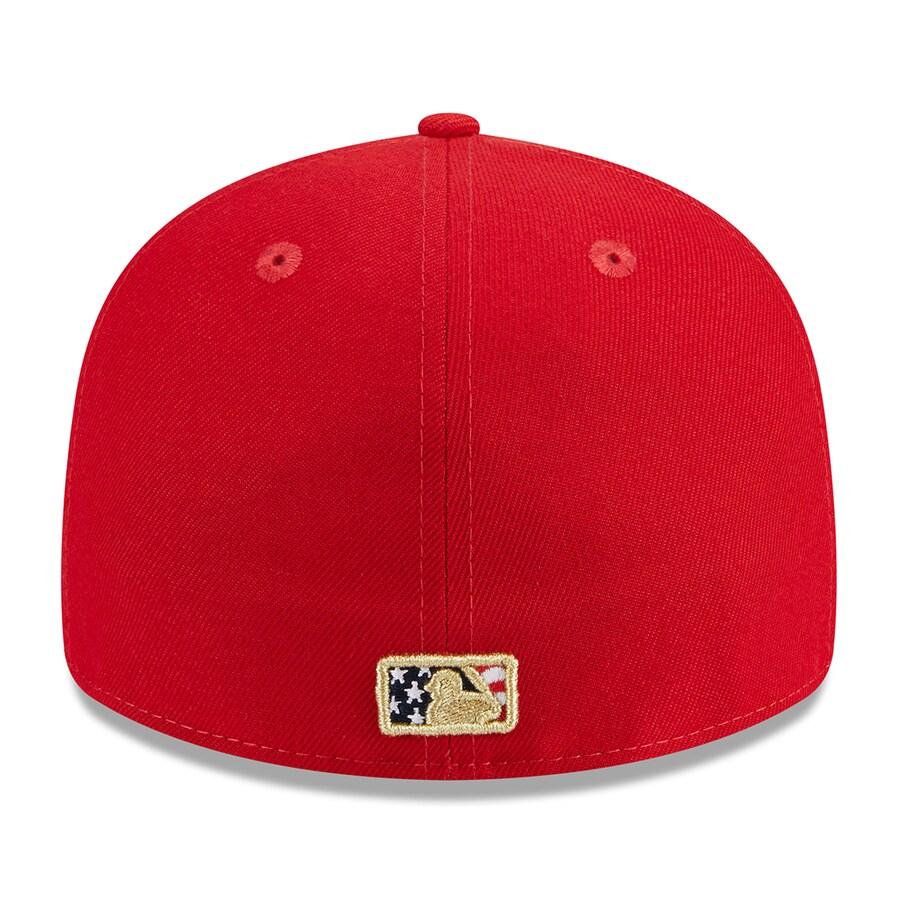 MLB SFジャイアンツ キャップ 2023 独立記念日 4th of July 59FIFTY ロープロファイル ニューエラ/New Era レッド｜selection-basketball｜04