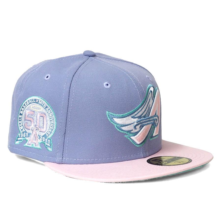 New Era エンジェルス 50周年記念 キャップ 59FIFTY NEW ERA（ニューエラ） MLB エンゼルス キャップ 50周年記念 59FIFTY