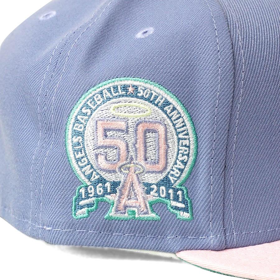 New Era エンジェルス 50周年記念 キャップ 59FIFTY NEW ERA（ニューエラ） MLB エンゼルス キャップ 50周年記念 59FIFTY