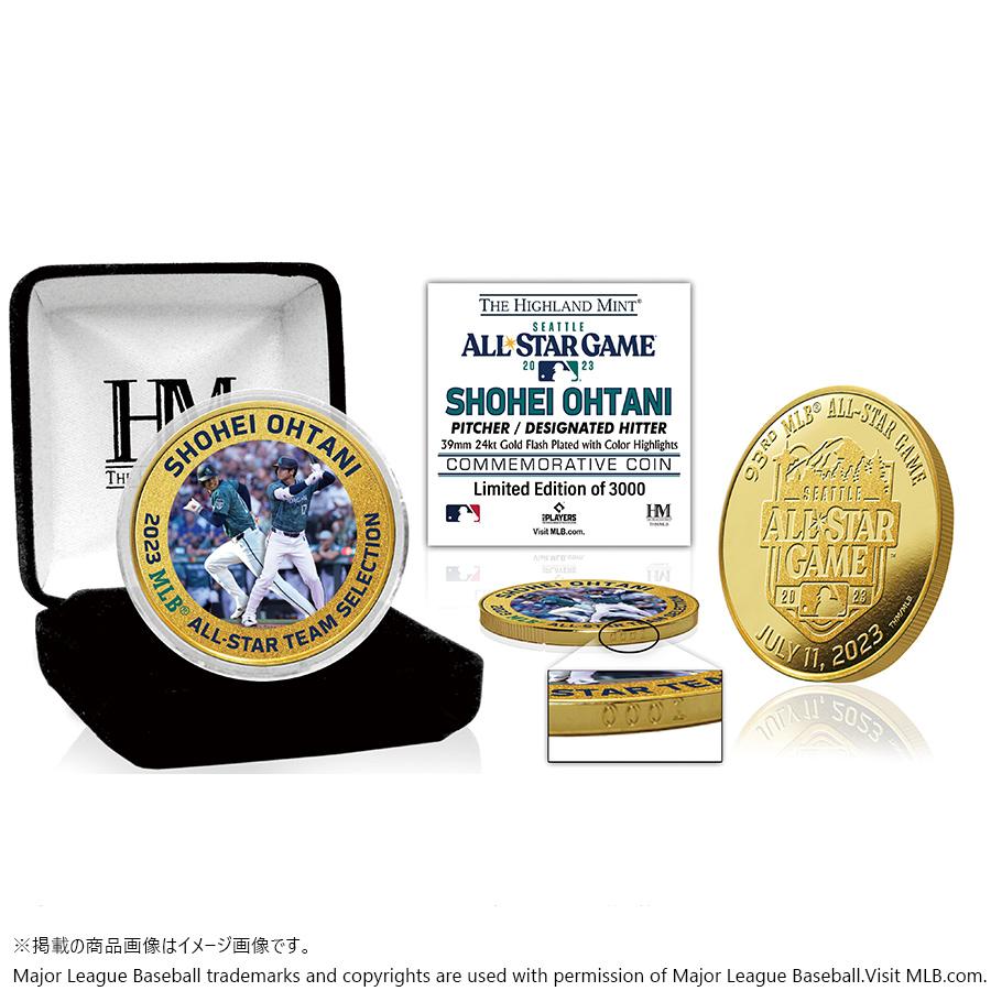 大谷翔平 2023 MLBオールスターゲーム出場記念ゴールド 限定2023個】大谷翔平 2023 MLBオールスター出場記念ゴールドコイン