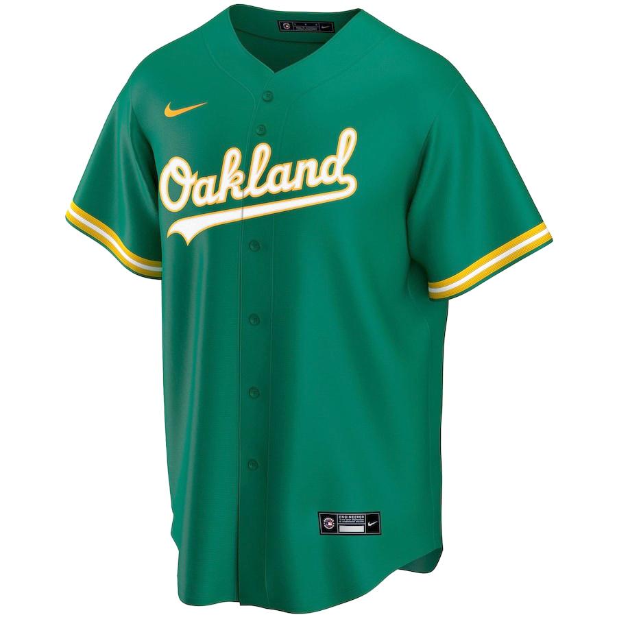 MLB 藤浪晋太郎 アスレチックス ユニフォーム Custom Replica Jersey ナイキ/Nike ケリーグリーン2308USBUY_1