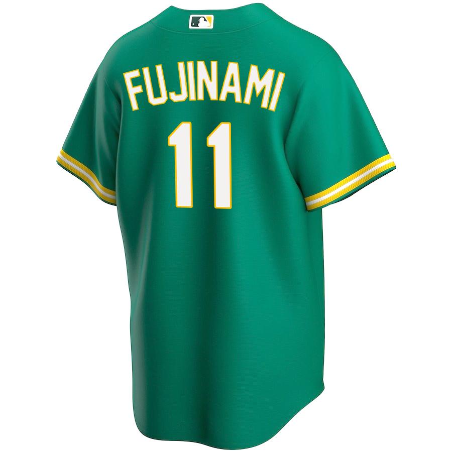 MLB 藤浪晋太郎 アスレチックス ユニフォーム Custom Replica Jersey ナイキ/Nike ケリーグリーン2308USBUY_2
