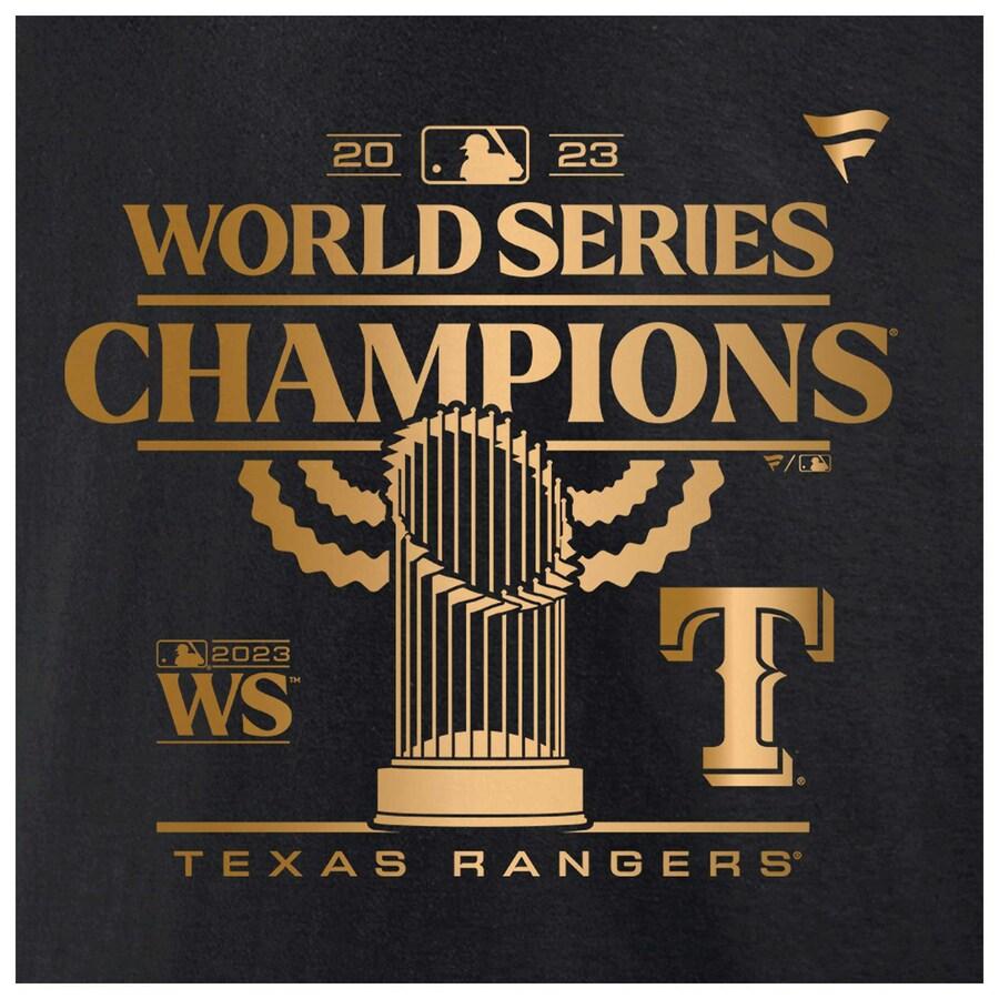 fanatic - MLB テキサス レンジャーズ  2023 ワールドシリーズ 優勝記念 Tシャツ MLB レンジャーズ Tシャツ 2023 ワールドシリーズ 優勝記念