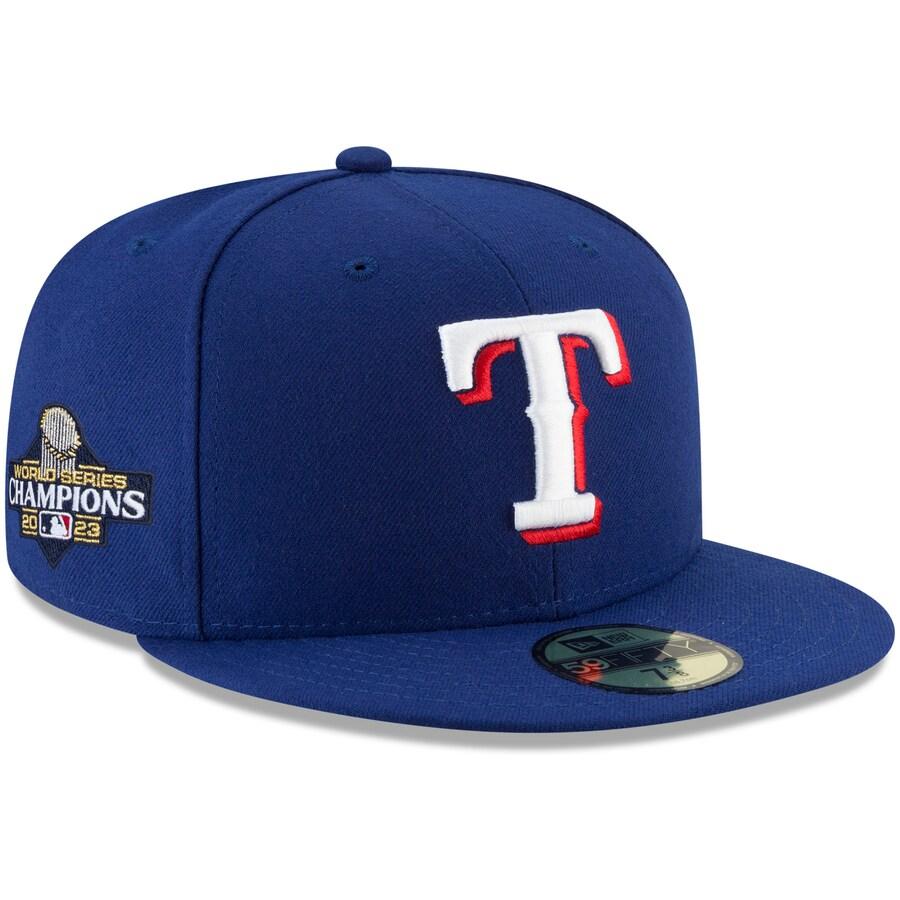 【新品・未使用品】ニューエラ 59FIFTY 23年WS優勝記念 レンジャーズ NEW ERA MLB レンジャーズ キャップ 2023 ワールドシリーズ 優勝