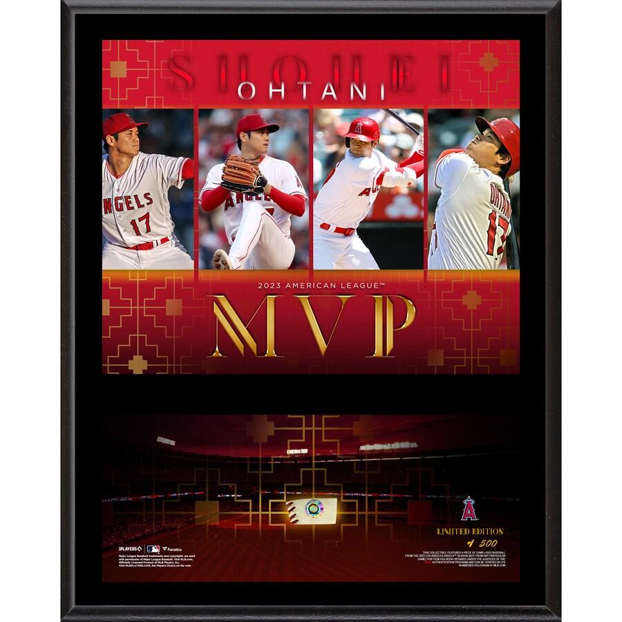 【大谷翔平】500個限定！2023MVPフォトフレームMLBホログラム付き 新品 大谷翔平】500個限定！2023MVPフォトフレームMLBホログラム付き 新品