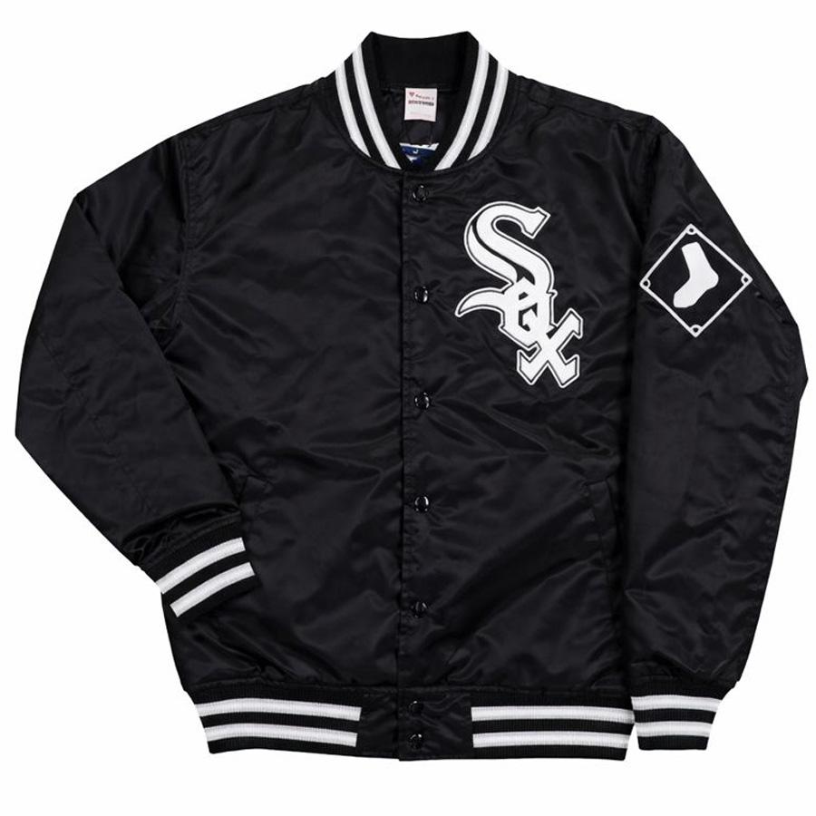 NIKE MLB ホワイトソックス ジャケット MLB ホワイトソックス ジャケット サテンジャケット アウター Fanatics
