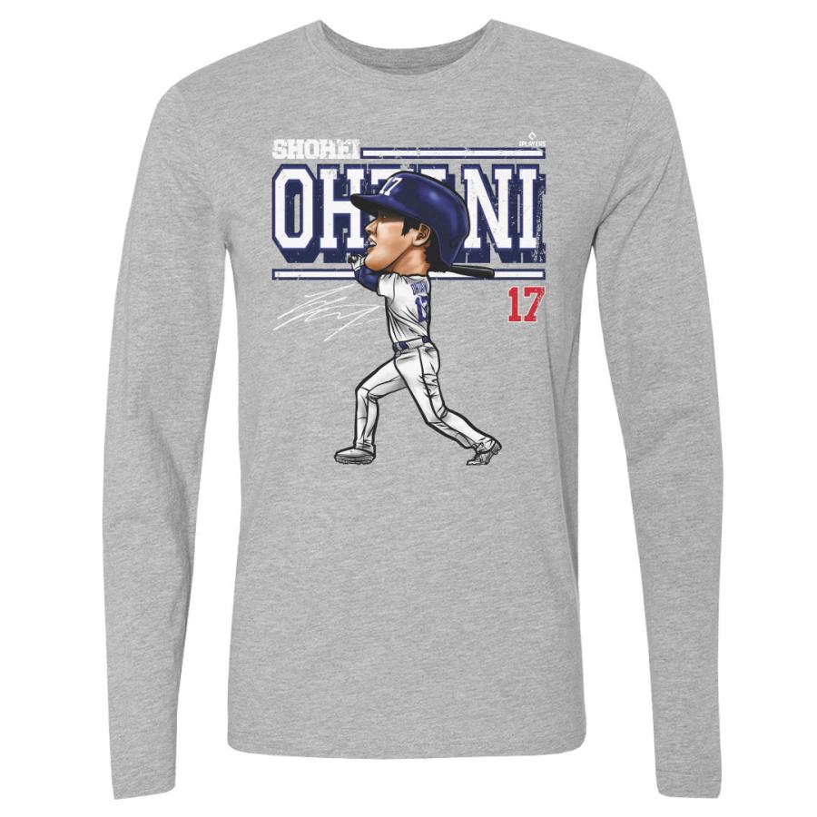 MLB 大谷翔平 ドジャース Tシャツ Los Angeles D カートゥーン WHT 