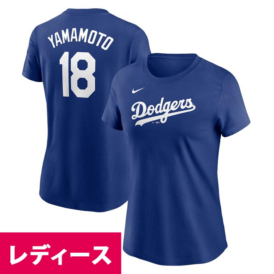 【新品・未使用】ドジャース　山本由伸　ナイキ　レディースTシャツ　Mサイズ NIKE（ナイキ） MLB 山本由伸 ドジャース Tシャツ レディース Women's