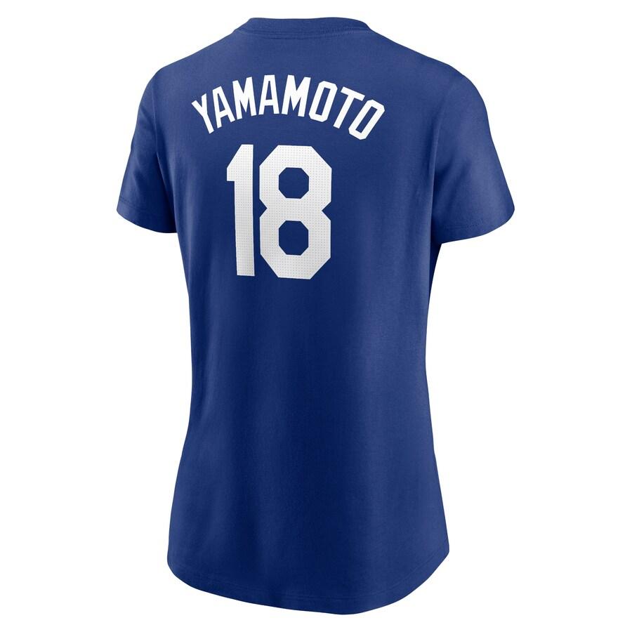 【新品・未使用】ドジャース　山本由伸　ナイキ　レディースTシャツ　Mサイズ NIKE（ナイキ） MLB 山本由伸 ドジャース Tシャツ レディース Women's