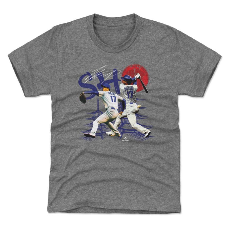 MLB 大谷翔平 ドジャース Tシャツ キッズサイズ ユース SHO Dual WHT