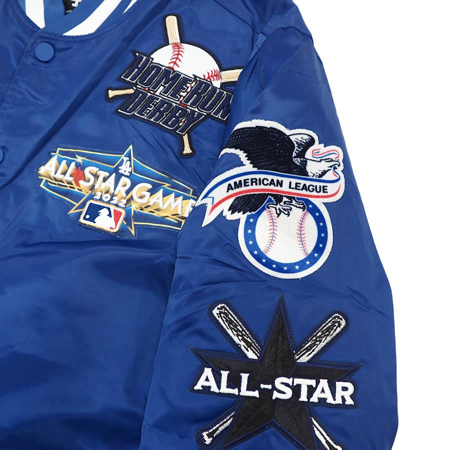 MLB ドジャース ジャケット 2601 - MEN'S SATIN JACKET (2022 All Star Game) オールスターゲーム2022 Pro Standard ロイヤル｜selection-basketball｜03