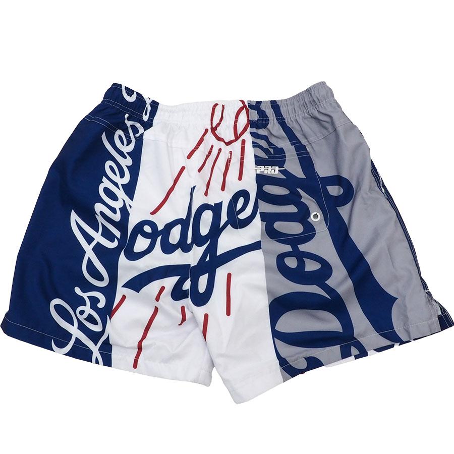 MLB ドジャース パンツ/ショーツ LOGO MASH UP WOVEN SHORT Pro