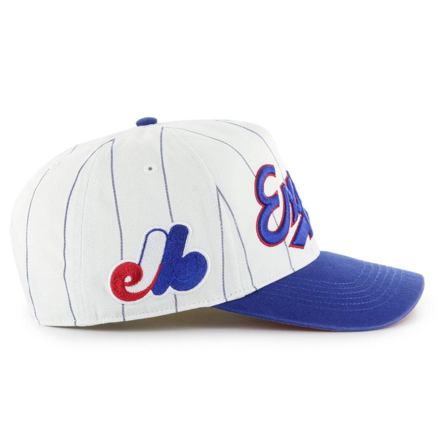 MLB モントリオール・エクスポズ キャップ Double Header Pinstripe 