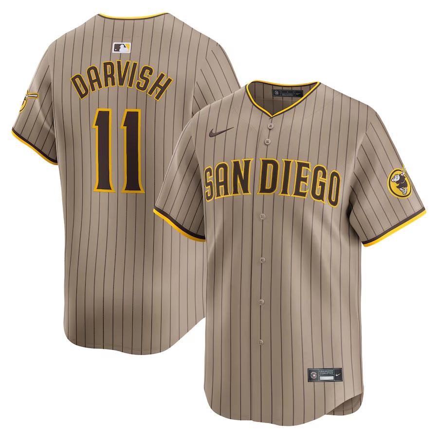 NIKE パドレス　ユニフォーム　ダルビッシュ　L 新品未使用 NIKE（ナイキ） MLB ダルビッシュ有 パドレス ユニフォーム リミテッド