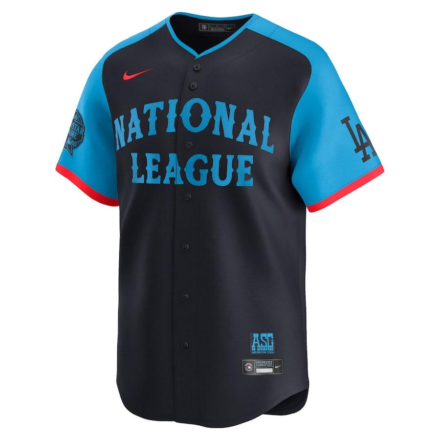 MLB 大谷翔平 ドジャース ユニフォーム 【海外カスタム】ユース キッズ オールスターゲーム2024 リミテッド サイン刺繍 ナイキ/Nike_1