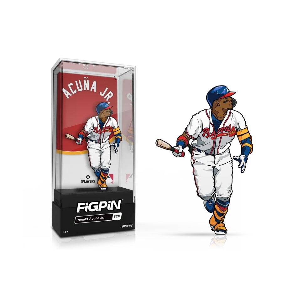 MLB ロナルド・アクーニャ ブレーブス フィギュア ピンバッチ Classic
