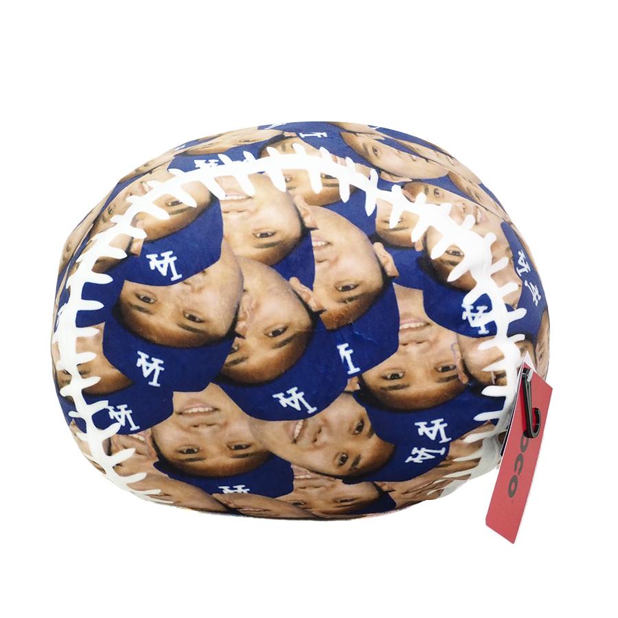 ドジャース x FOCO 大谷翔平選手 クッション MLB 大谷翔平 ドジャース クッション 【海外版】All-Over 顔だらけ