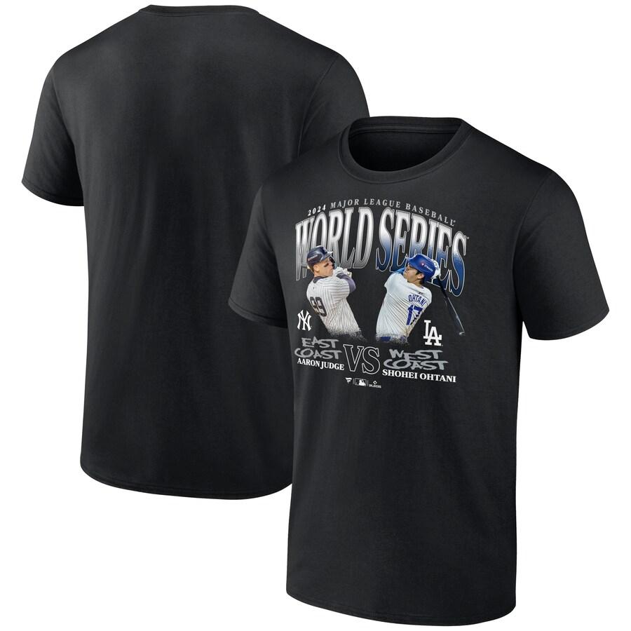 MLB 大谷翔平 vs アーロン・ジャッジ ヤンキース ドジャース Tシャツ 