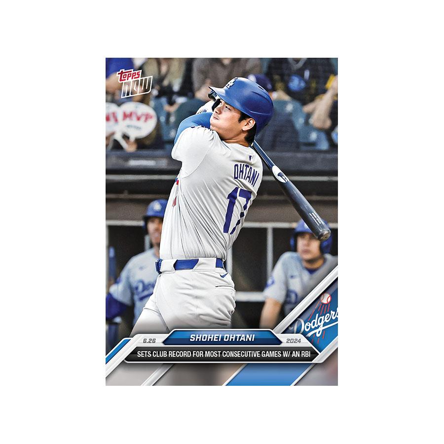 MLB 大谷翔平 ドジャース トレーディングカード 2024 Topps Now MLB 大谷翔平 ドジャース トレーディングカード 2024 Topps Now
