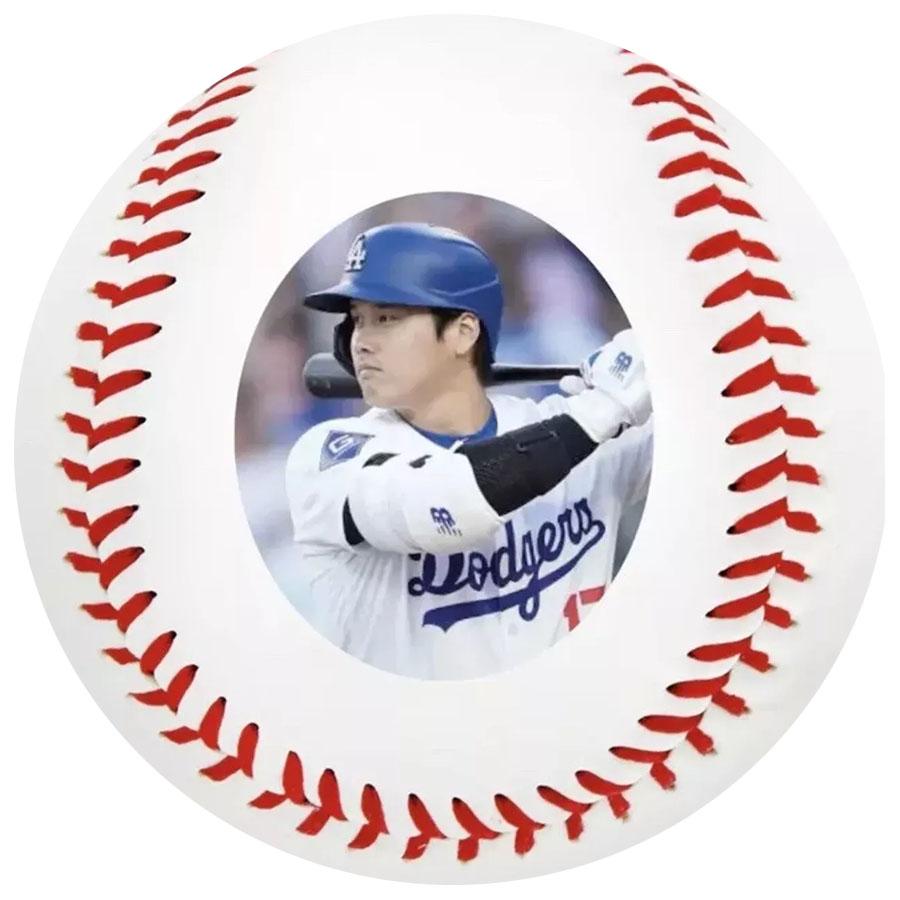 MLB 大谷翔平 vs アーロンジャッジ ドジャース ヤンキース ボール 【現地買付】Ohtani\u0026Judge ワールドシリーズ2024 Rawlings 2512mblの画像