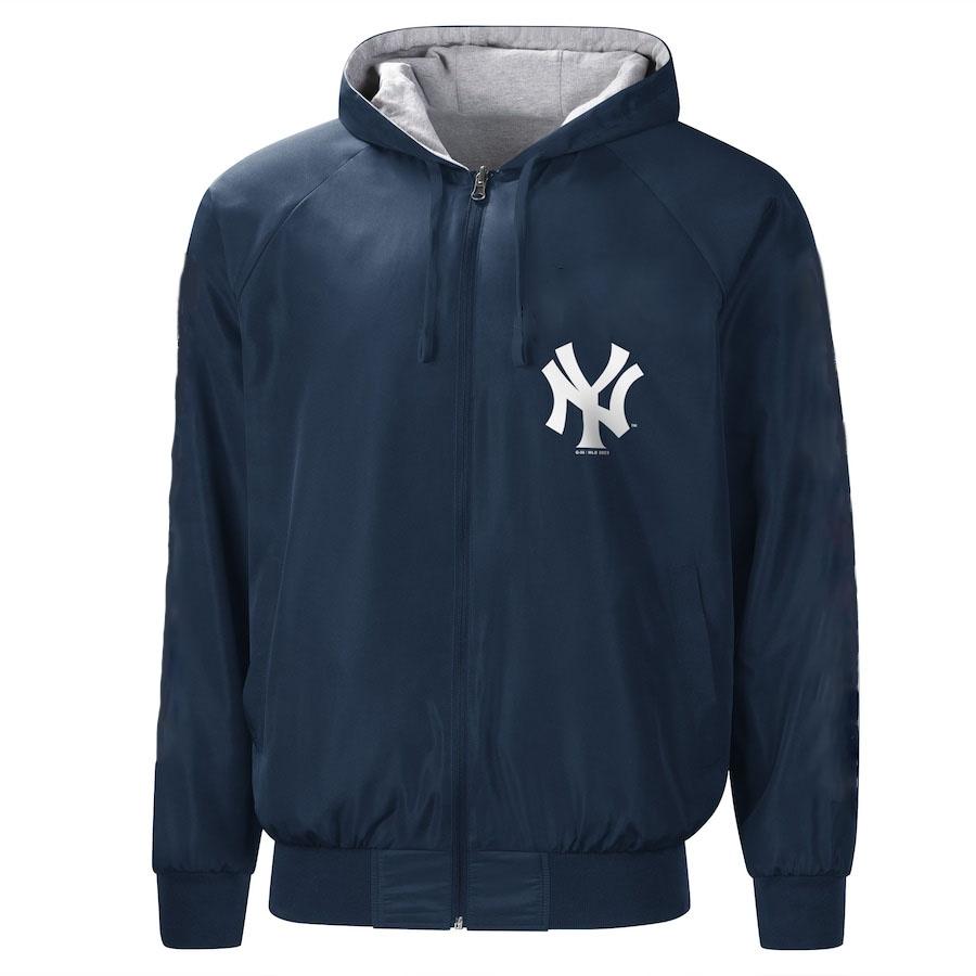 MLB ヤンキース ジャケット 【現地買付】リバーシブル バーシティー
