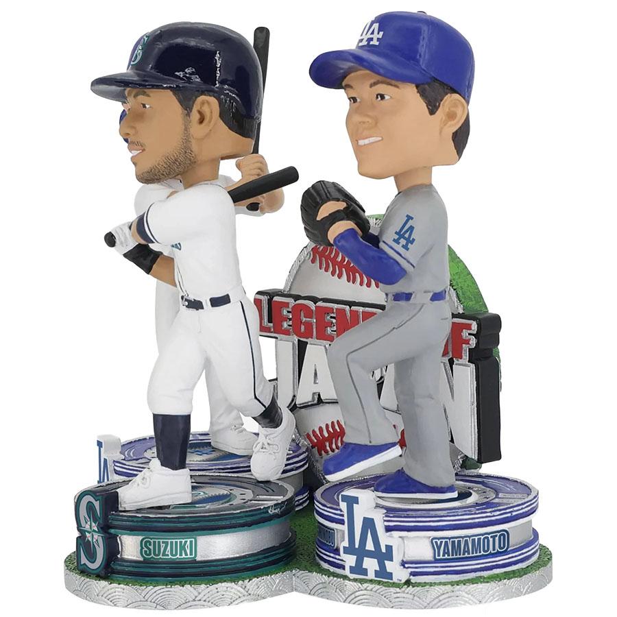 大谷翔平×山本由伸×イチロー　TRIPLE BOBBLEHEAD【224個限定】 MLB 大谷翔平 山本由伸 イチロー ドジャース マリナーズ フィギュア