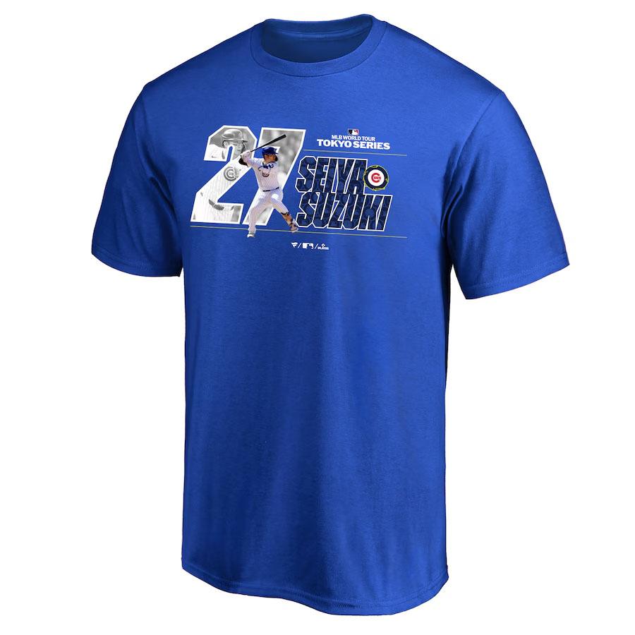 MLB 鈴木誠也 カブス Tシャツ 東京シリーズ2025 Player T-Shirt