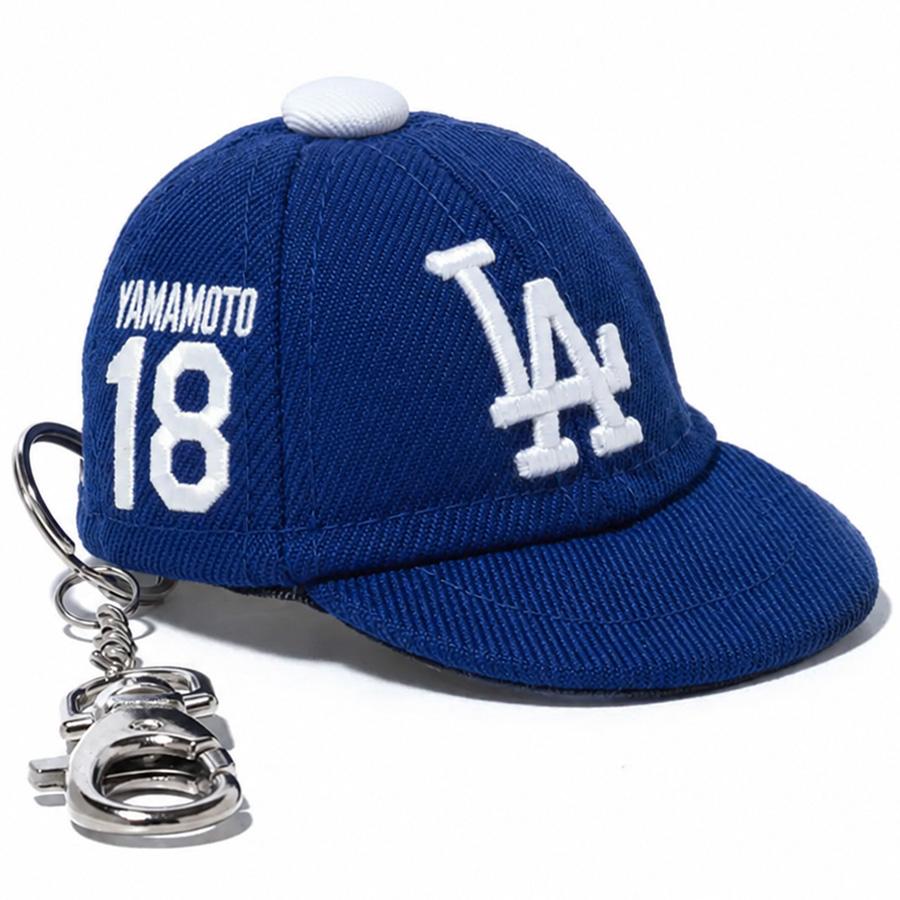ドジャース 山本 由伸 ニューエラ キャップキーホルダー NEW ERA（ニューエラ） MLB 山本由伸 ドジャース キャップキーホルダー