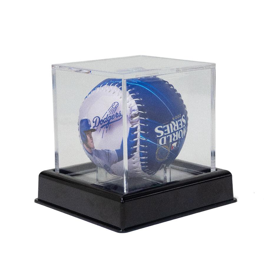 MLB 大谷翔平 ドジャース ボール 【2025個限定】ワールドシリーズ 2024 Ohtani Photo Baseball With UV Case FOCO クリスマス 2512mblの画像