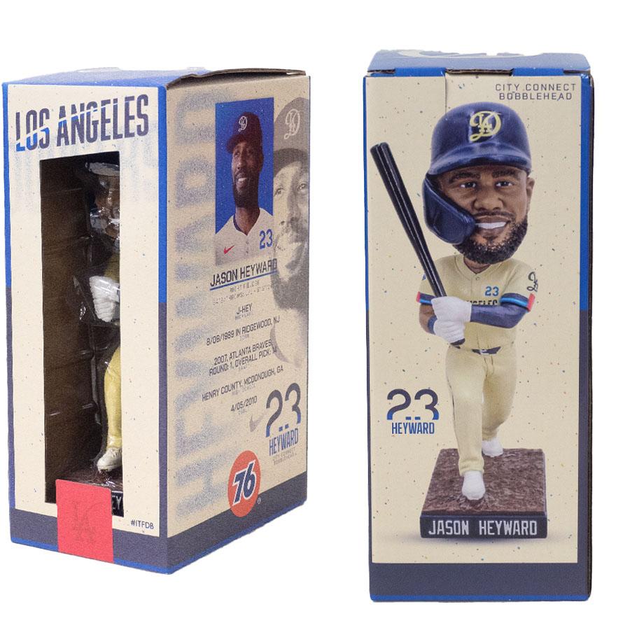 MLB ジェイソン・ヘイワード ドジャース ボブルヘッド 【球場配布】シティーコネクト Bobblehead (7/6/2024) フィギュア SGAの画像