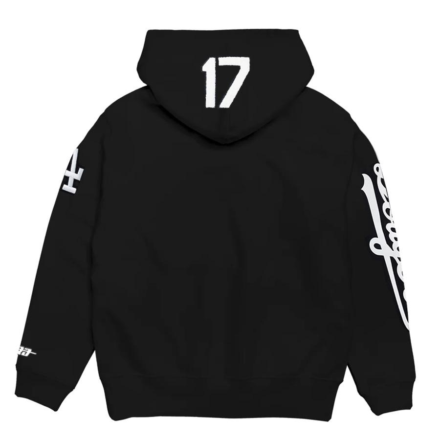 USA限定 村上隆 ドジャース MLB パーカー XLサイズ ブラック 大谷翔平 MLB 大谷翔平 ドジャース パーカー Remix Avatar Fleece プルオーバー