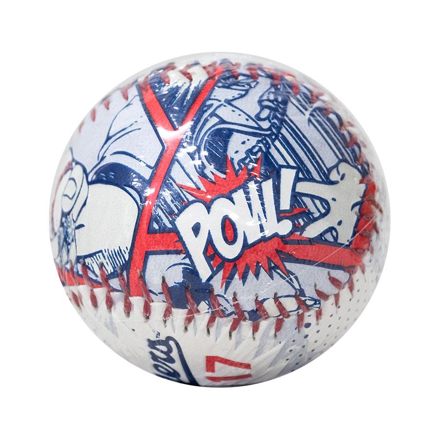 MLB 大谷翔平 ドジャース ボール 【スタジアム限定】 コミック Baseball UVケース付き Rawlings ホワイト レッド 2512mblの画像