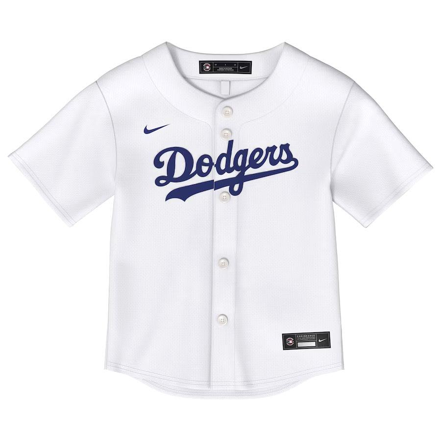 ナイキ Nike MLB キッズ(チャイルド) ドジャース 大谷翔平 レプリカ ユニフォーム ホーム ホワイト_2