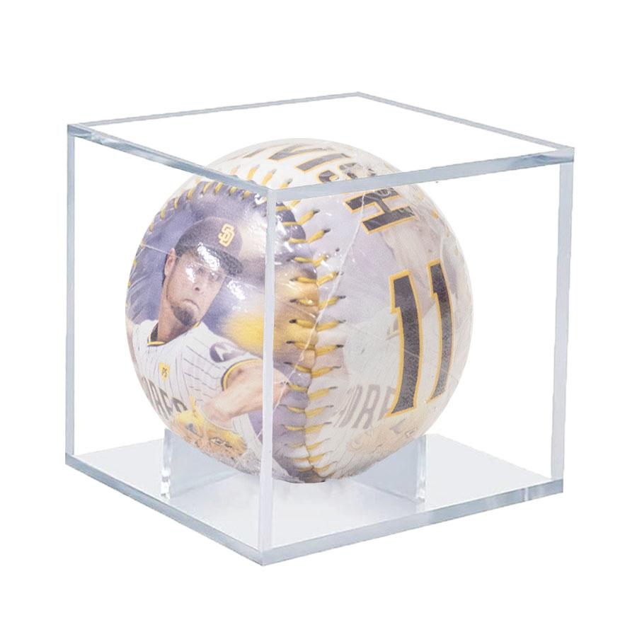MLB ダルビッシュ有 パドレス ボール 【スタジアム限定】 Player Baseball UVケース付き Rawlings 2512mblの画像