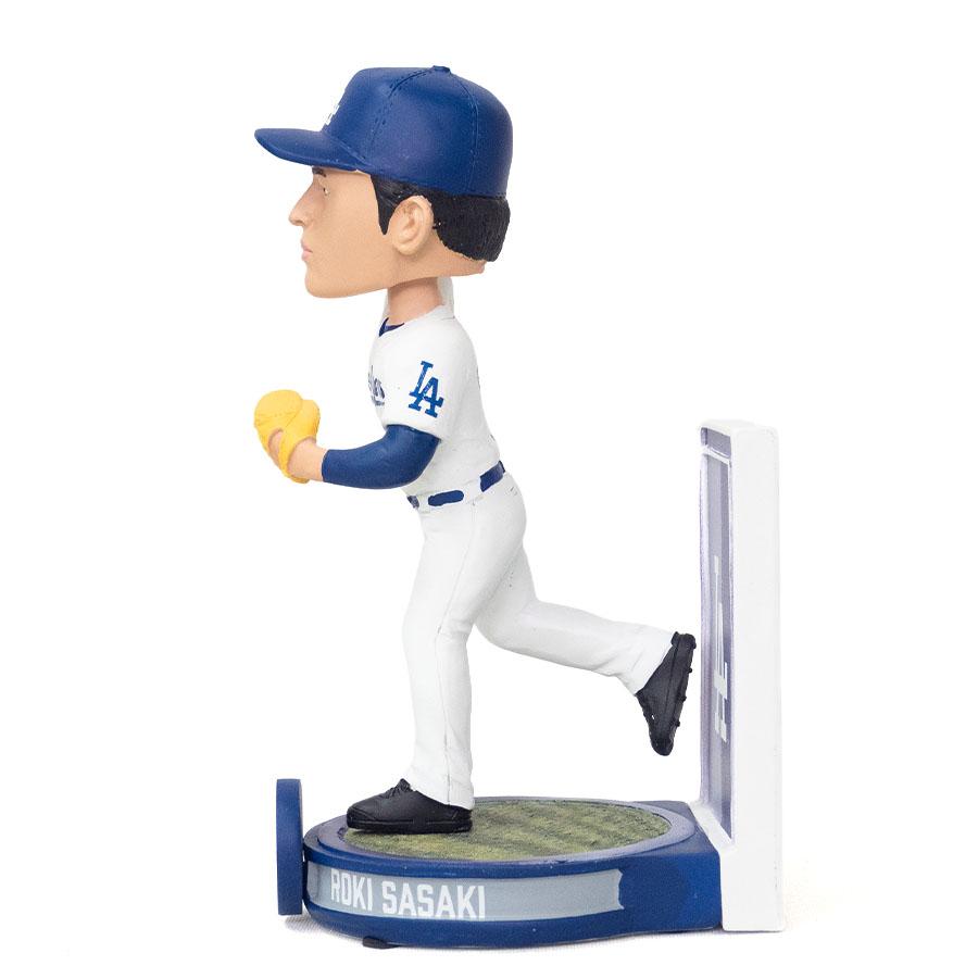 MLB 佐々木朗希 ドジャース ボブルヘッド 【2025個限定】バナーシリーズ Bobblehead フィギュア FOCOの画像