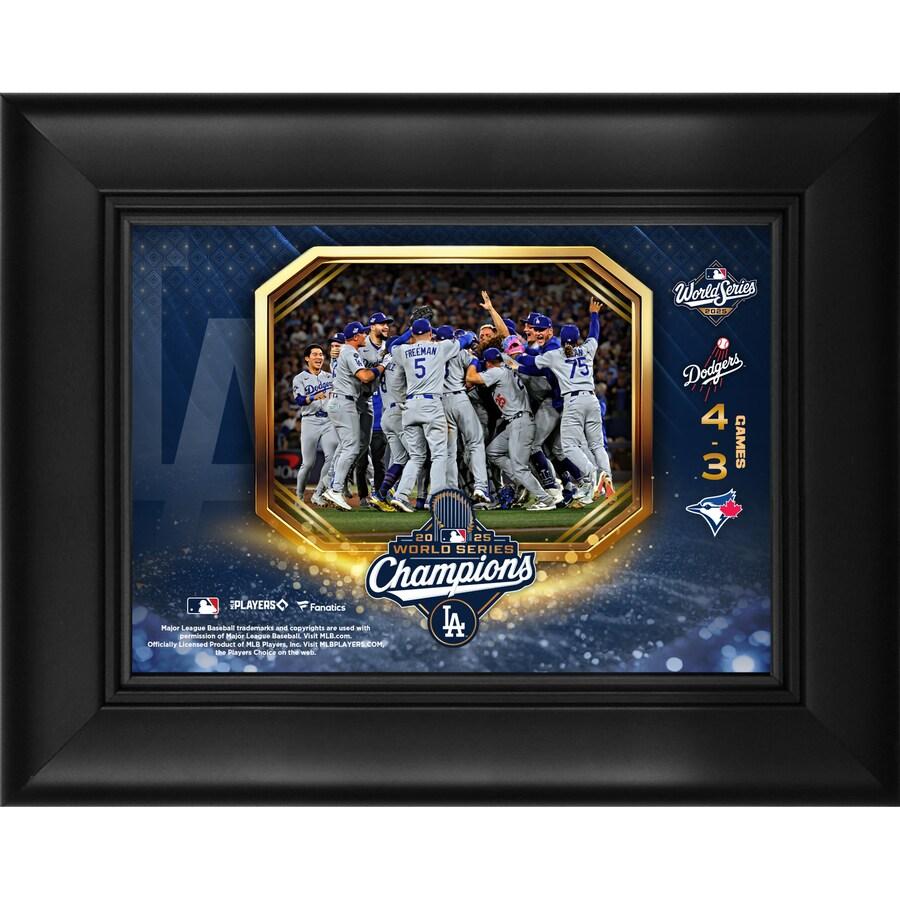 MLB ドジャース フォトフレーム ワールドシリーズ2025優勝記念 Framed