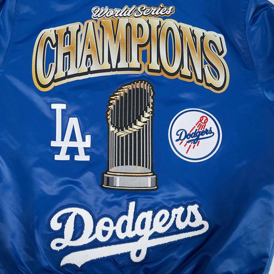 MLB ドジャース ジャケット ワールドシリーズ2025優勝記念 PRO SATIN